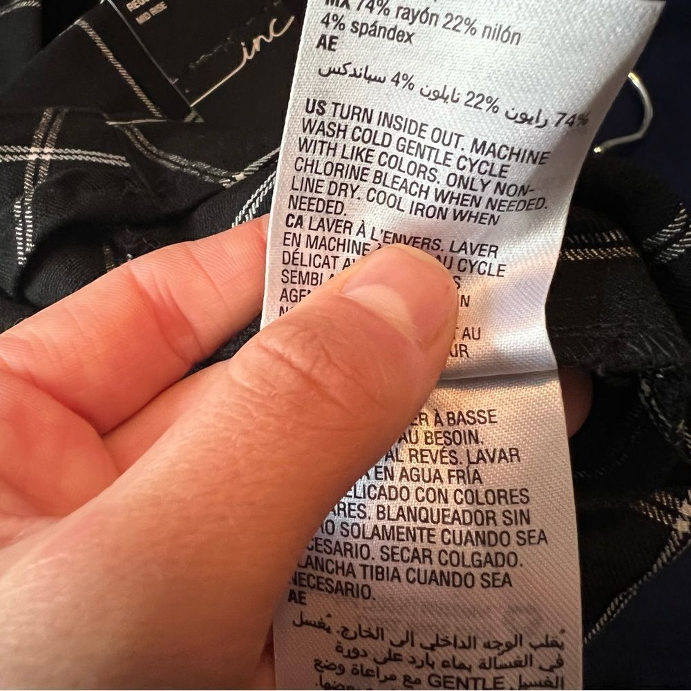 ‎NWT! INC patterned mini skirt - Picture 8 of 11